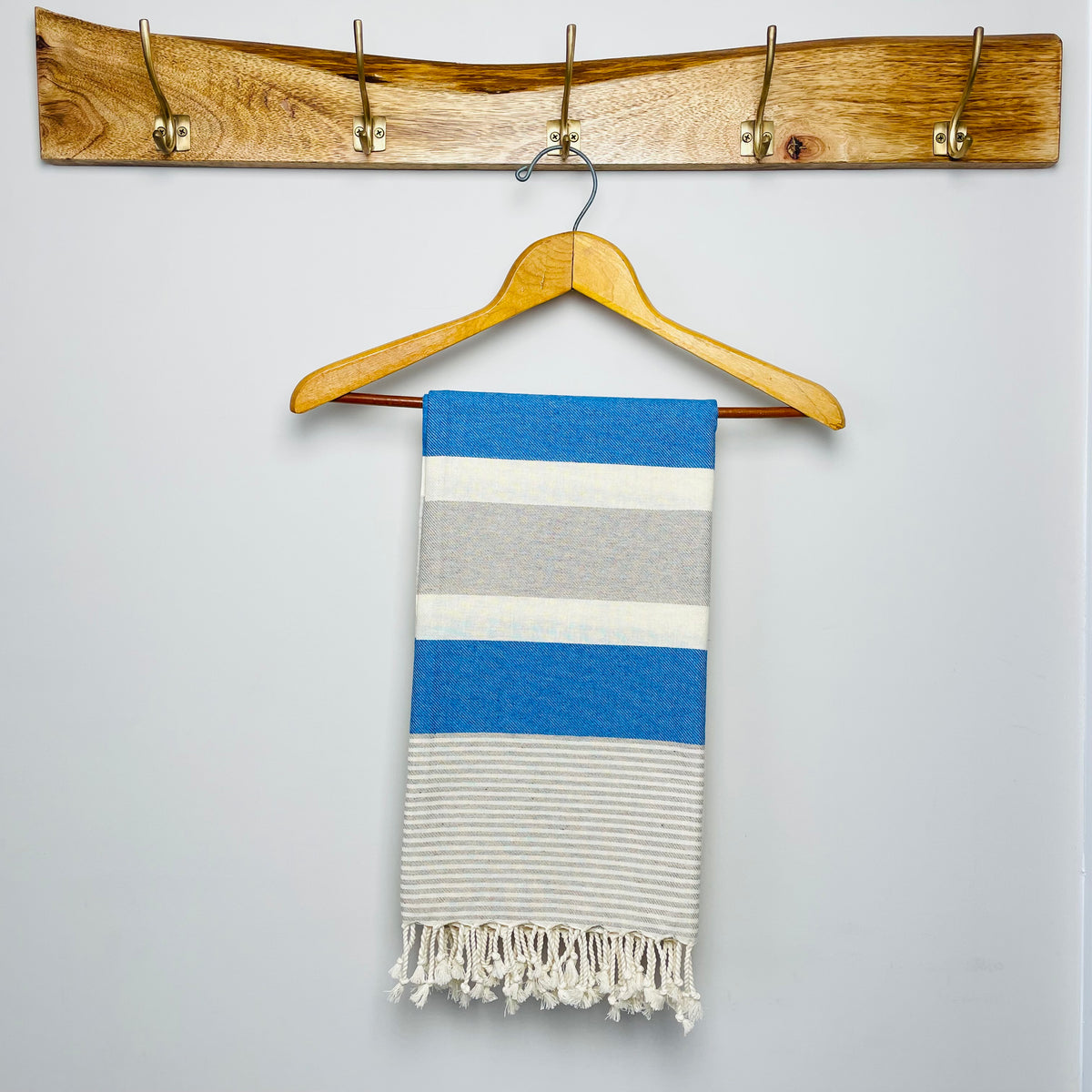 Blue Mako Rag - Turkish Beach Towel – Salt Rag Beach Towels