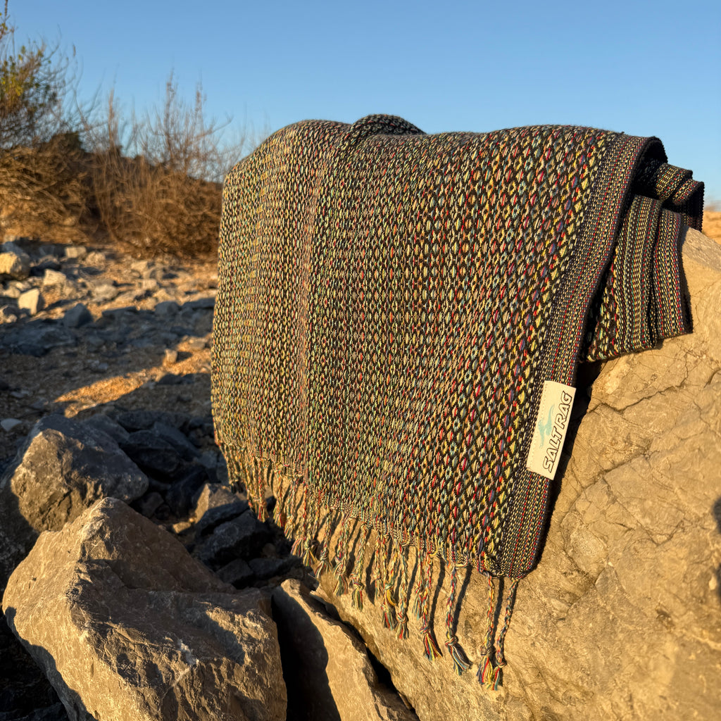 The Ahi Rag (Black) – Salt Rag™ Turkish Beach Towel