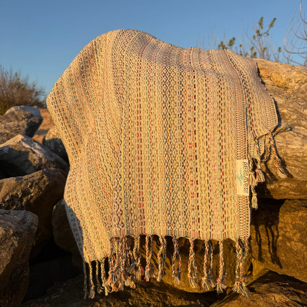 The Ahi Rag (Grey) - Salt Rag™ Turkish Beach Towel