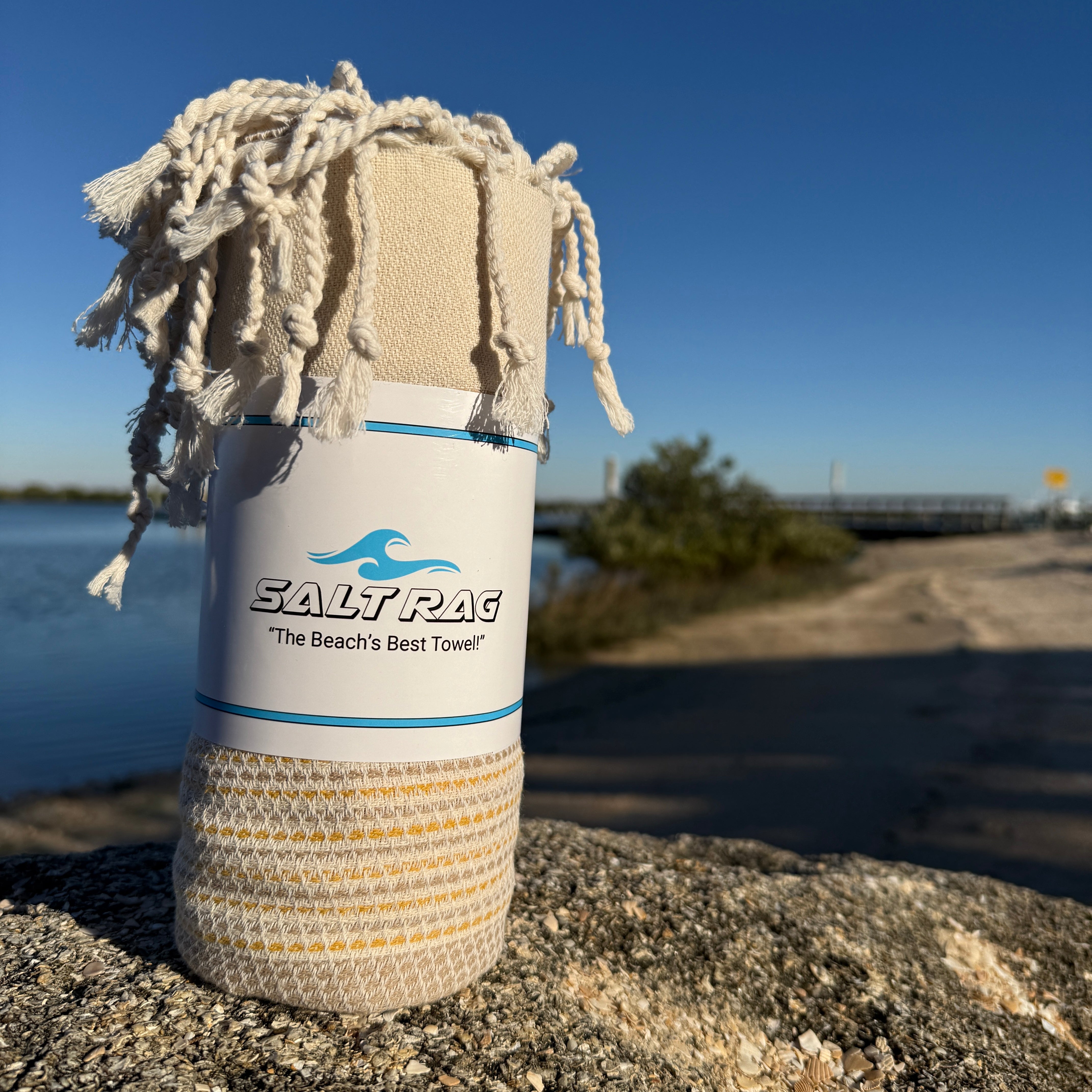 The Angler Rag (Lilac) - Salt Rag™ Turkish Beach Towel