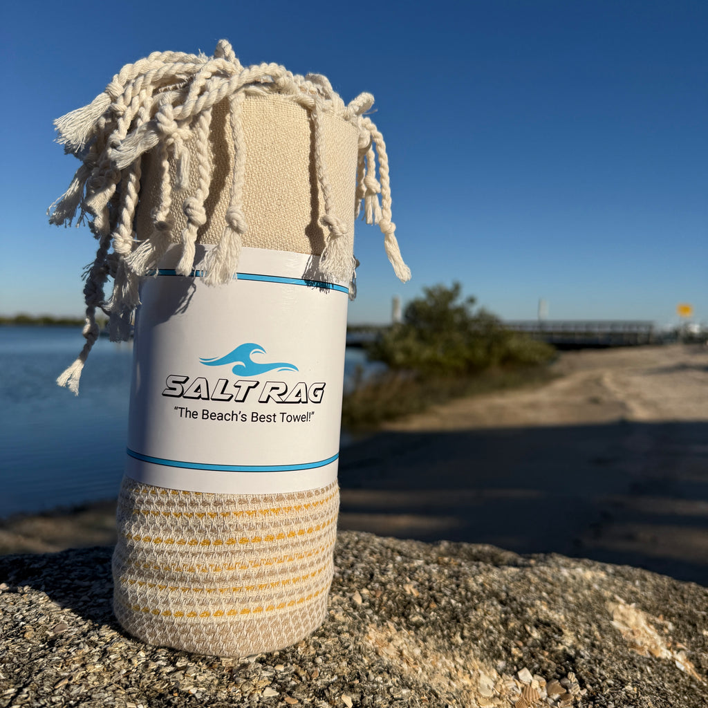 The Angler Rag (Lilac) - Salt Rag™ Turkish Beach Towel