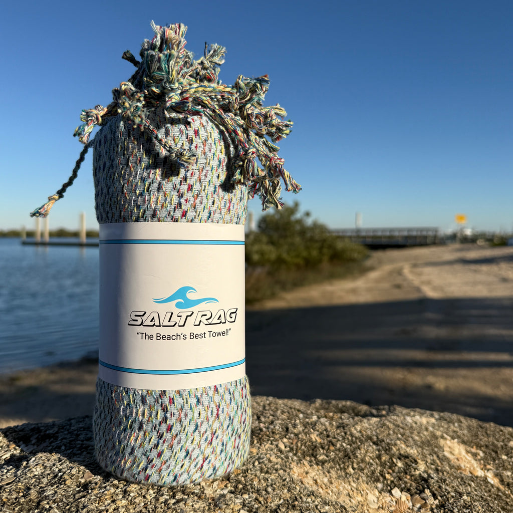 The Ahi Rag (Mint) - Salt Rag™ Turkish Beach Towel