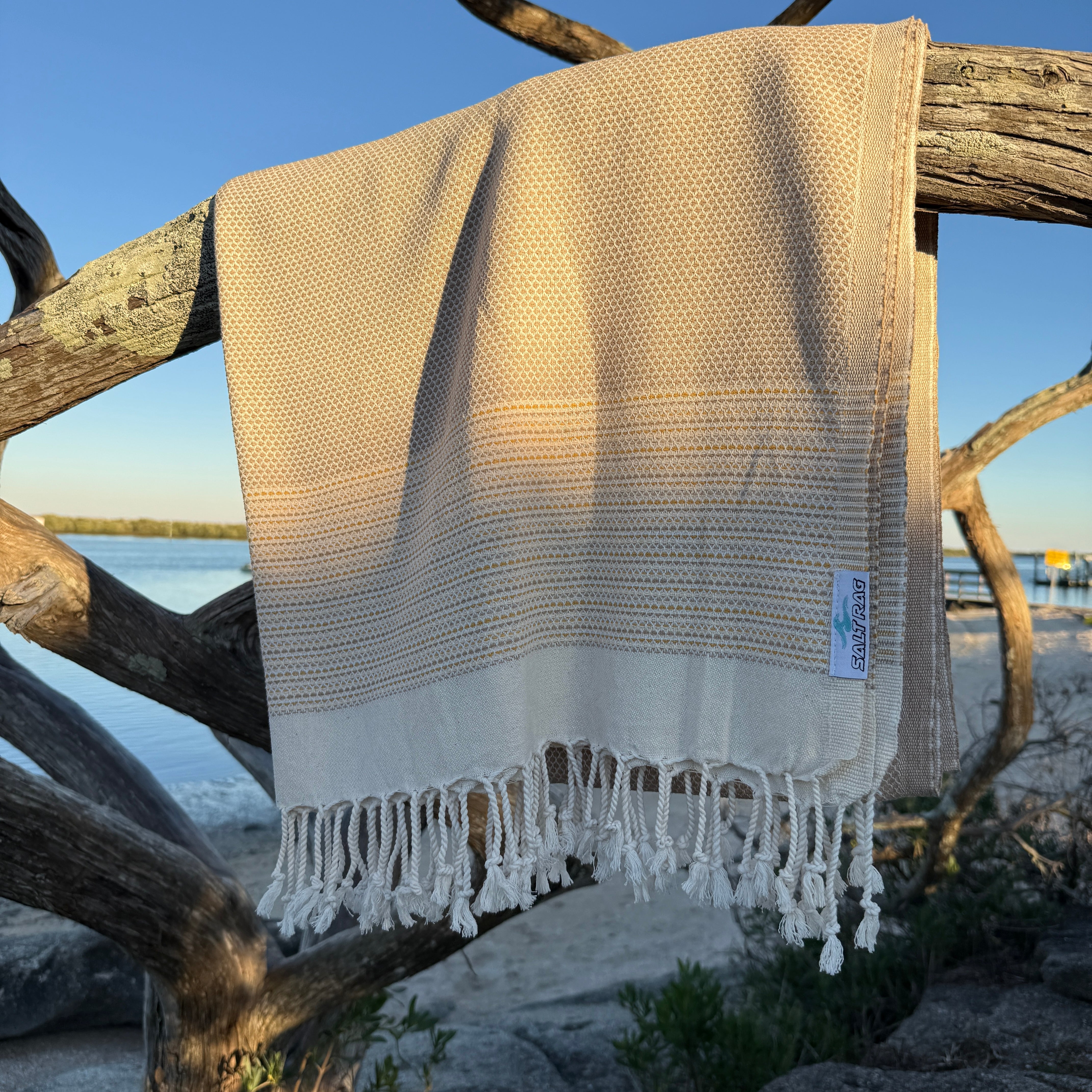 The Angler Rag (Lilac) - Salt Rag™ Turkish Beach Towel