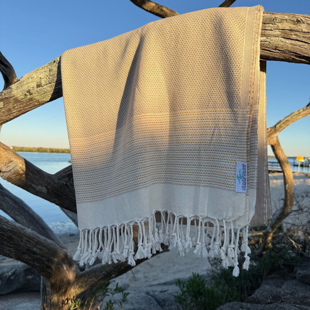 The Angler Rag (Lilac) - Salt Rag™ Turkish Beach Towel