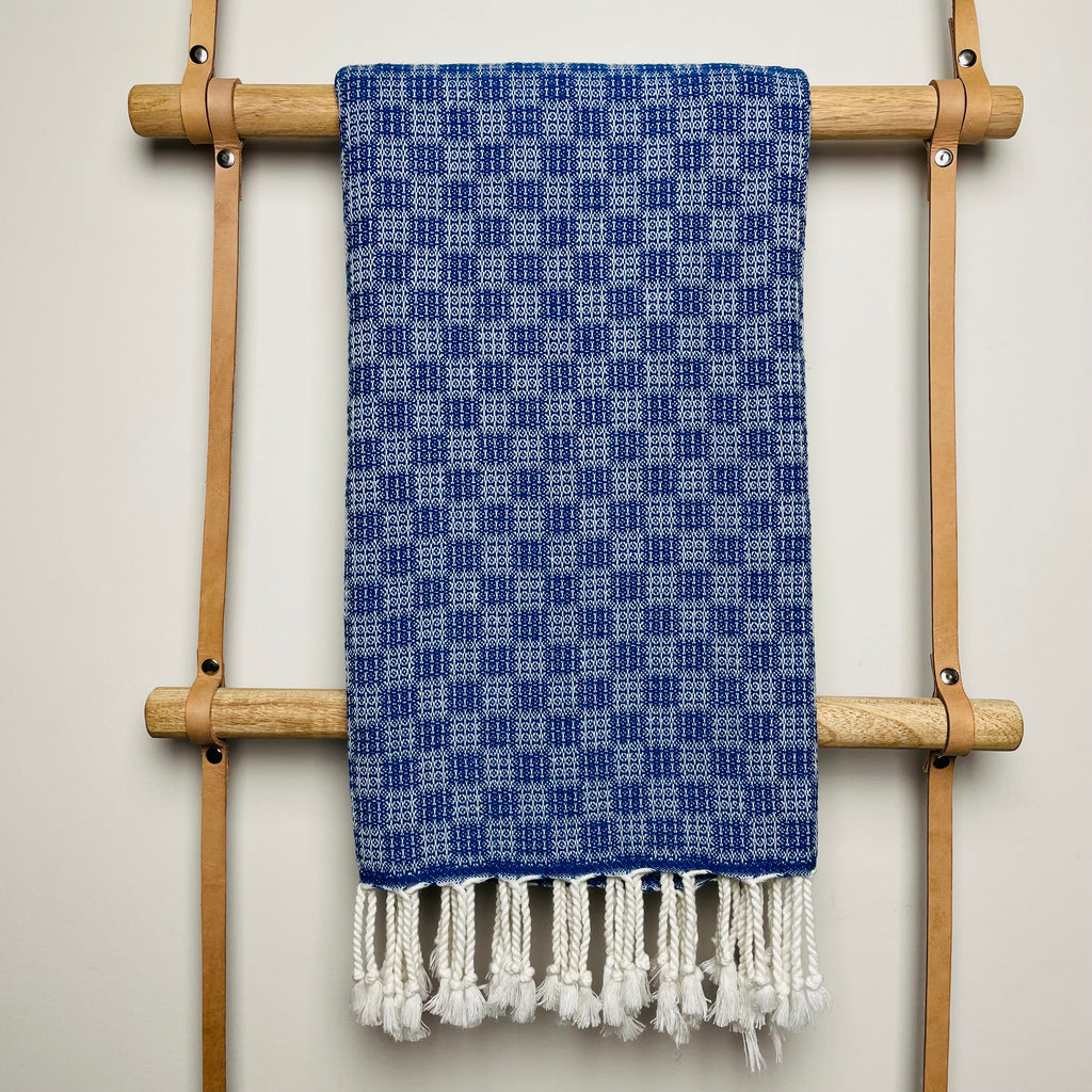 Blue Checker Rag - Turkish Beach Towel – Salt Rag Beach Towels