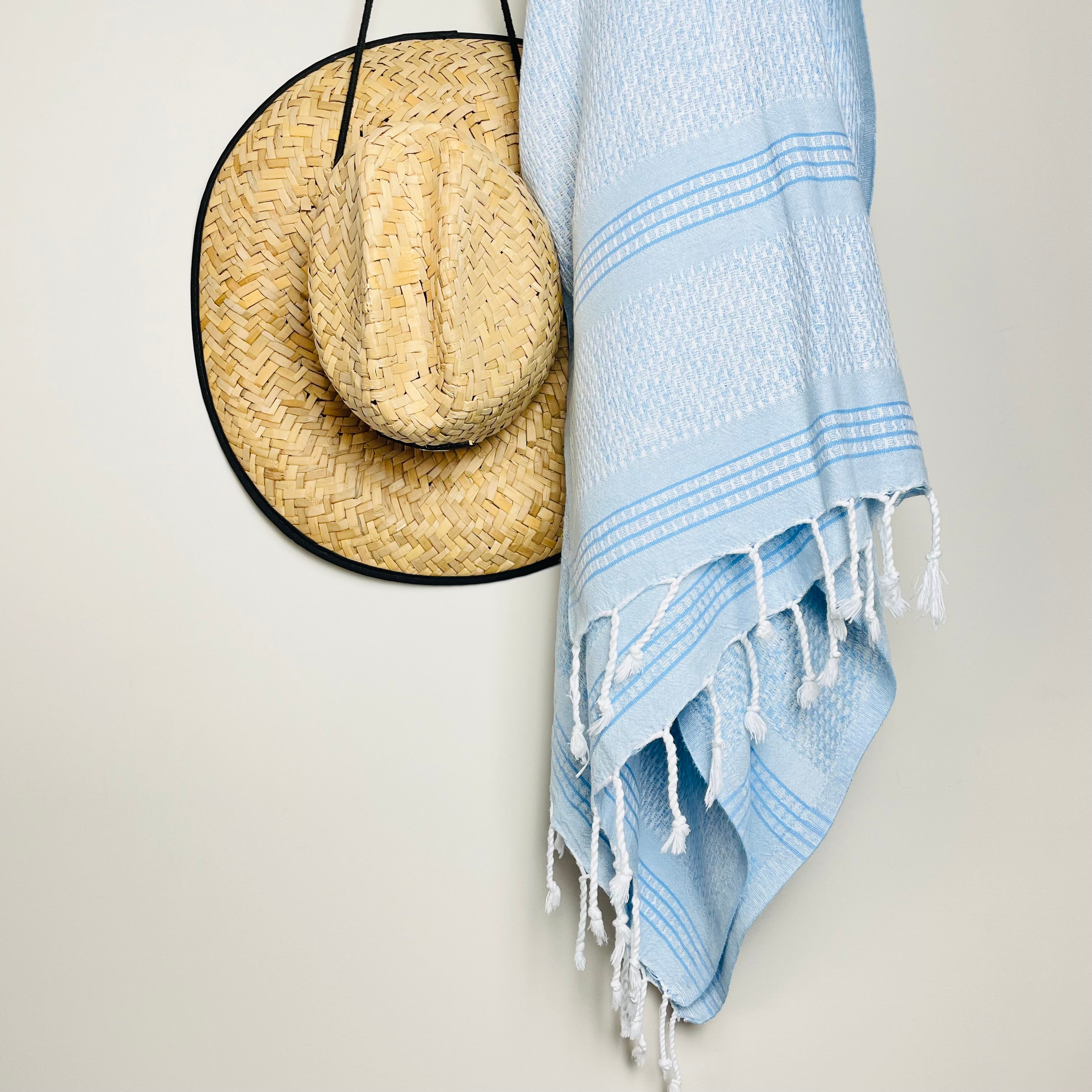 Blue Mako Rag - Turkish Beach Towel – Salt Rag Beach Towels