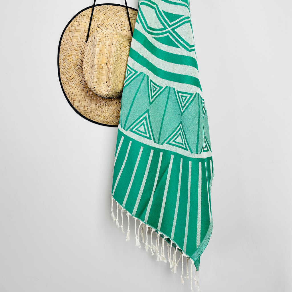Green Island Rag - Turkish Beach Towel – Salt Rag Beach Towels