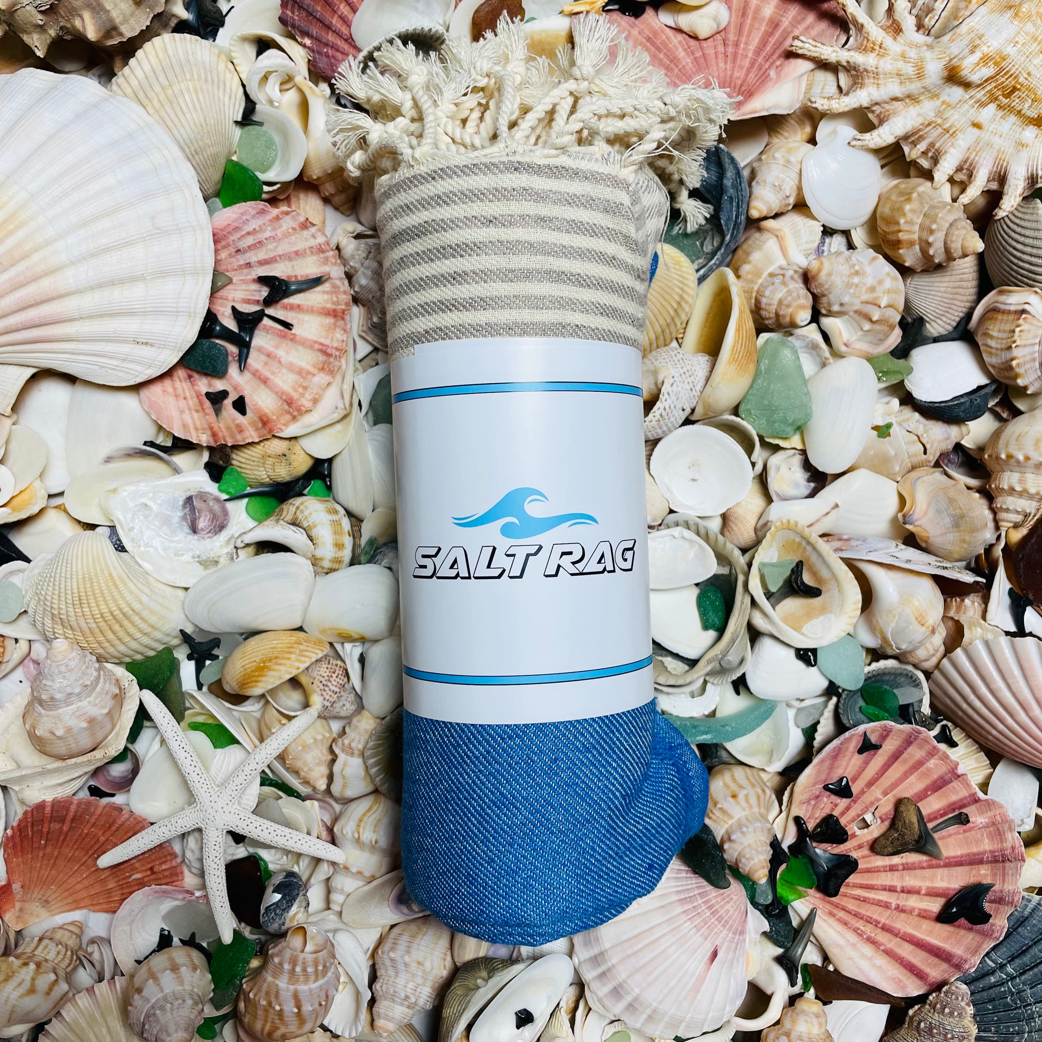 Blue Coastal Rag