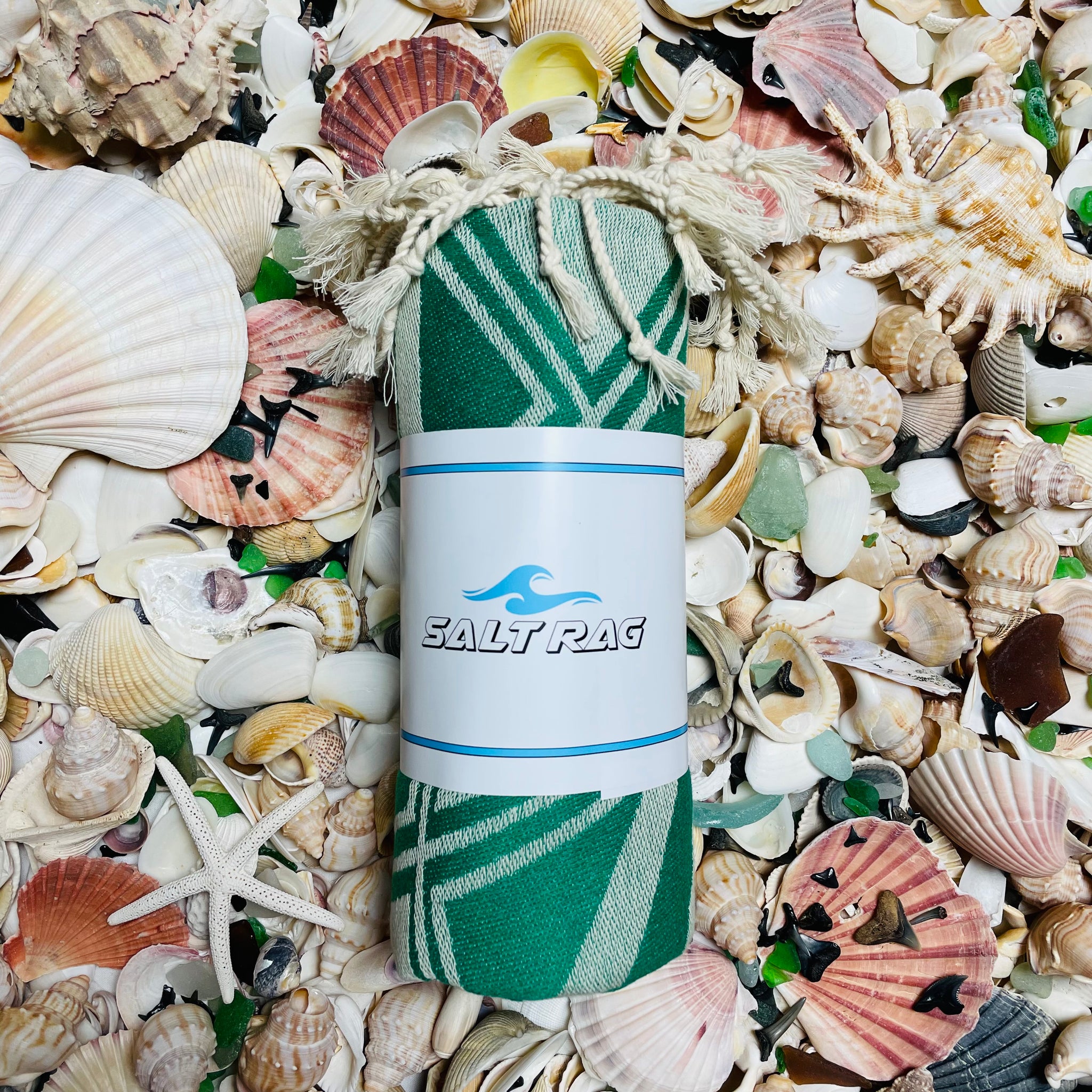 Green Island Rag - Turkish Beach Towel – Salt Rag Beach Towels